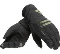 Guanti moto donna Dainese PLAZA 3 D-DRY Nero Bronzo Verde
