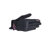 Guanti moto donna estivi Alpinestars STATED AIR Nero Giallo Rosa M