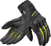 Guanti moto donna estivi Revit Volcano Ladies Nero Giallo Neon