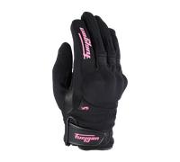 Furygan Jet All Season D3O, guanti impermeabili donne L female Nero/Fucsia