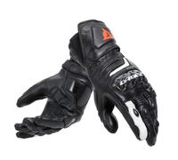 Guanti moto donna in pelle Dainese CARBON 4 LONG LEATHER GLOVES black/black/whit