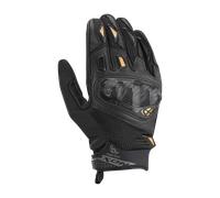 Ixon Rise Air 2 Guanti da moto da donna 2, nero-oro, taglia L per donne