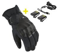 Guanti Moto Donna Macna Era 2.0 RTX kit Riscaldati Elettronicamente Black