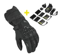 Guanti Moto Donna Macna Rafina RTX 12V 3A kit Riscaldati Elettronicamente Black Taglia:M