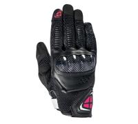 Guanti moto donna pelle e tessuto estivi Ixon RS4 AIR Nero Fucsia S