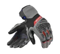 Guanti Moto Donna REV'IT! Sand 5 Grigio/RossoS Grigio,Rosso