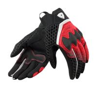 Revit Veloz Guanti da moto da donna, nero-rosso, taglia M per donne