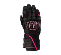 RST S-1, guanti donna 8 male Nero/Fucsia Fluo