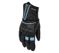 Guanti Moto Donna Rusty Stitches Lilly Nero/Blu PastelloL Nero,Blu Pastello