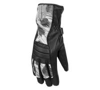 §Guanti Moto Donna Rusty Stitches Bianca Panther Neri§