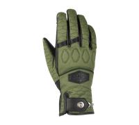 Segura Bahia Woman Leather Gloves Verde M Donna