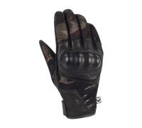 Segura Tobago Guanti da moto da donna, nero-verde-multicolore, taglia 2XL per donne