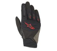 Guanti moto estivi Alpinestars SHORE nero rosso 3XL