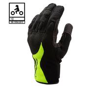 Guanti moto estivi Befast TALON CE Certificati Nero Giallo S