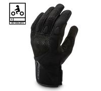 Guanti moto estivi Befast TALON CE certificati Nero S