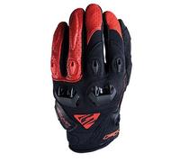 Guanti moto estivi Five Stunt Evo NL Nero Rosso S