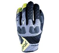 Guanti moto estivi Five TFX3 AIRFLOW Grigio Giallo Fluo L