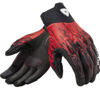 Guanti moto estivi Revit Spectrum Nero Neon Rosso