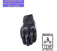GUANTI MOTO FIVE STUNT EVO Nero Estivo - Mezza Stagione Cod. 81026
