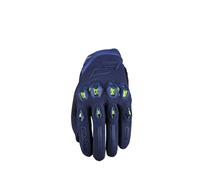Guanti da moto estivi Five Stunt Evo2 Bleu M