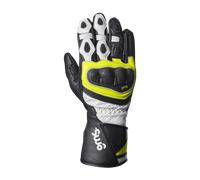 GMS-Moto GR-1 SF, guanti XXL male Nero/Bianco/Giallo