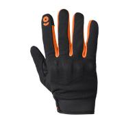 GMS Jet-City Sport Guanti da motocicletta, nero/arancione, Taglia L