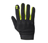 GMS Jet-City Sport Guanti da motocicletta, nero/giallo, Taglia M