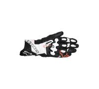Guanto GP PLUS V3 Bianco Rosso Fluo ALPINESTARS - UE: L