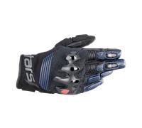 Guanti Moto in Pelle Alpinestars Halo Blu Scuro/NeroXXXL Blu Scuro,Nero