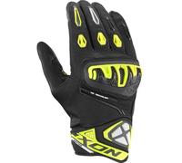 Guanti moto IXON Mirage Air nero-giallo fluo 3XL