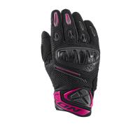 Ixon Mirage Airflow Guanti da moto da donna, nero-porpora, taglia XL per donne