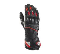 Ixon Tornado Air Guanti da moto, nero-bianco-rosso, taglia L per maschi