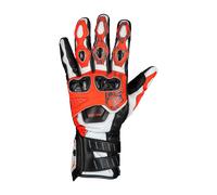 IXS RS-200 3.0 Guanti, nero-bianco-rosso, taglia M