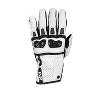 IXS Sport Talura 3.0 Guanti perforati per moto, nero-bianco, taglia S
