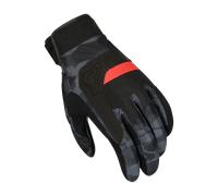 Macna Congra Camo, guanti XL male Nero/Grigio/Rosso