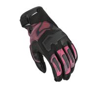 Macna Haros 2.0 Guanti da moto da donna, nero-rosa, taglia XL per donne