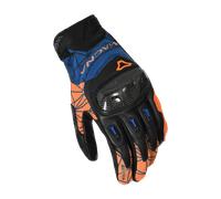 Guanti Moto Macna Rocco Arancio/BluXXL Arancio,Blu