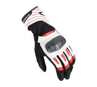 Macna Tempo, guanti L male Nero/Bianco/Rosso
