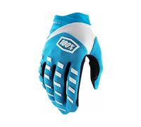 Guanti Moto MX 100% Airmatic Blu Off Road Per Dirt Bike Racing