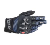 Guanti moto pelle Alpinestars HALO Blu scuro Nero 3XL