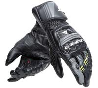 Guanti moto pelle Dainese Druid 4 Grigio Giallo XS