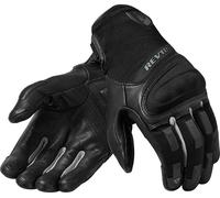 Guanti moto pelle e tessuto Revit Striker 3 Argento Nero M