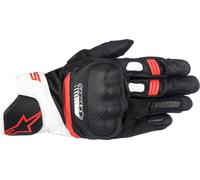 Guanti moto pelle estivi Alpinestars SP-5 nero bianco rosso M