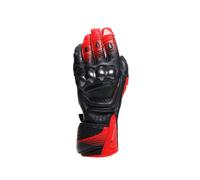 Guanti Moto Pelle Uomo Dainese FIERO Black/Red-Lava/White Taglia:XS