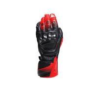 Guanti Moto Pelle Uomo Dainese FIERO Black/Red-Lava/White Taglia:XXL