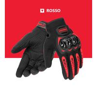 Guanti Moto Protezioni Prese Aria Imbottiti Traspiranti Antiscivolo Touch Screen