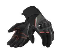 Rev'it Guanti In Pelle E Tessuto Revit Combustion Nero Antracite M