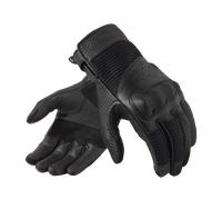 Rev'it Guanti In Pelle Revit Lewisville Nero M