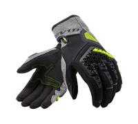 Rev'it Guanti In Tessuto Revit Mangrove Nero Giallo Grigio XXL