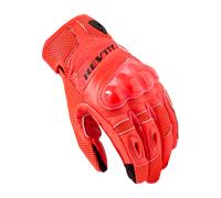 Revit Ritmo Guanti da moto, nero-rosso, taglia 3XL per maschi
